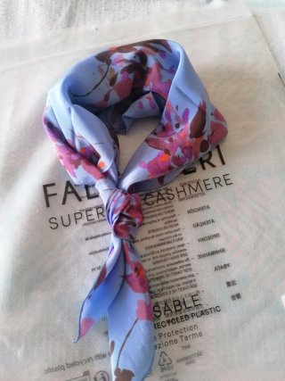Foulard seta donna Falconeri