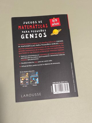 Juegos de matemáticas para pequeños genios 8-9