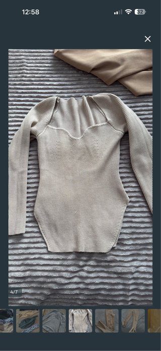 Lote Ropa Mujer Beige y Negro