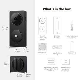 Aqara G410 Timbre Inteligente con Cámara 2K