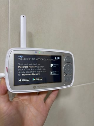 Vigilabebés Motorola Nursery cámara + monitor NUEV