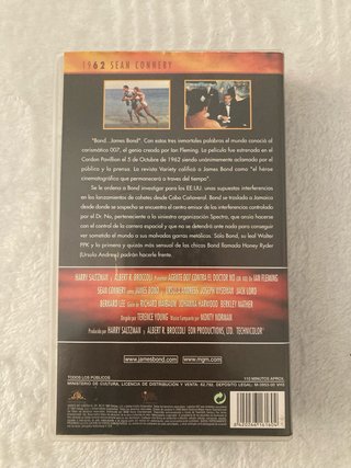 Película VHS Colección 007 James Bond