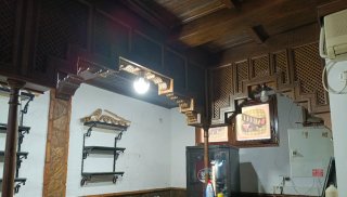 Arco decorativo madera