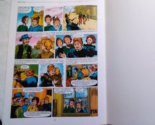 Las aventuras de Huckleberry Finn Comic d 7/12años
