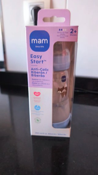 Biberón MAM 260ml. Sin estrenar.
