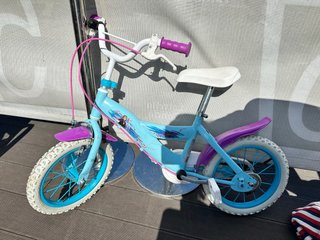 Bicicleta niña frozen