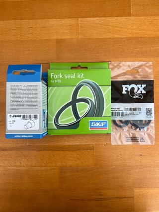 KIT FOX 34 SERVICIO 50HS RETENES+SELLOS+UTIL UNIOR