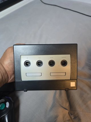 Nintendo GameCube Negro + Mando y Adaptador