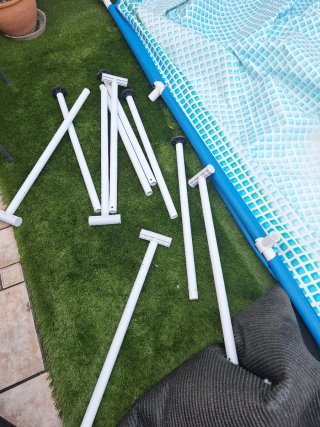 Piscina Rectangular Intex Azul