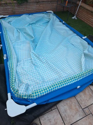 Piscina Rectangular Intex Azul