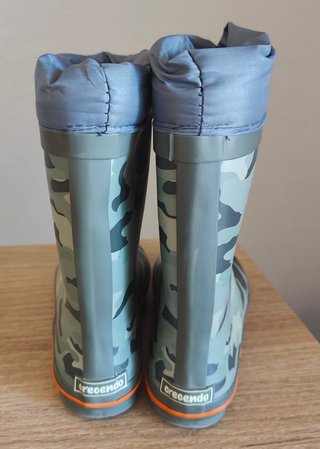 Botas de agua Crecendo niño T. 34