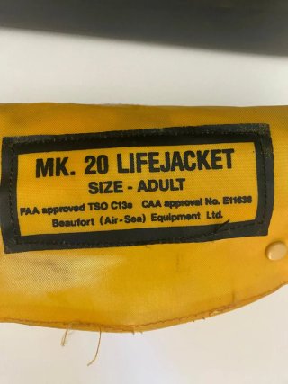 Chaleco Salvavidas MK. 20 Adulto
