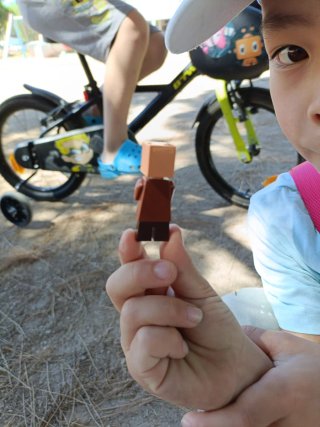 Aldeano Minecraft Figura Coleccionable