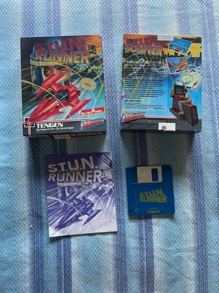 Stun Runner Amiga Big Box Tengen