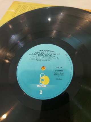 Vinilo Steve Winwood - Talking Back to the Night