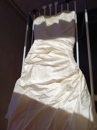 Vestido de Novia Blanco Marfil