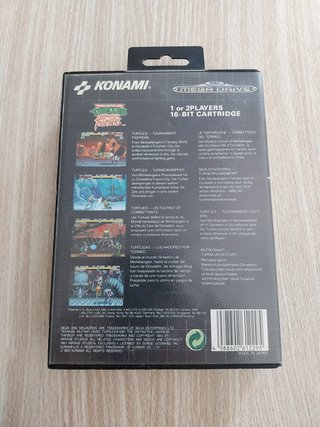 TURTLES TOURNAMENT FIGHTERS PAL SEGA MEGA DRIVE