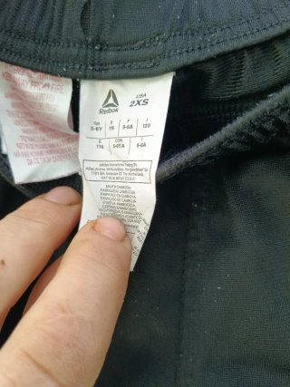 Pantalón chándal Reebok negro