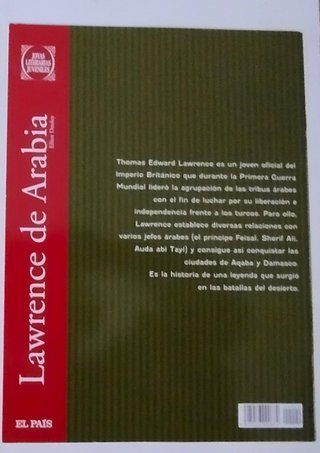 Lawrence de Arabia COMIC Libros de 7/12 años