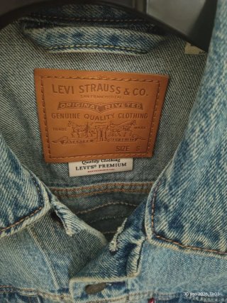 Cazadora Levi's Hombre Azul Sistema solar
