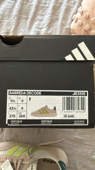 Zapatillas Adidas Samba Plataforma Rosa y Verde