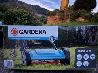 Cortacésped helicoidal Gardena NUEVO