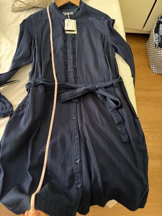 Vestido Cortefiel Azul Talla XL
