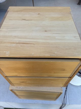 Cajoneras de madera Ikea descatalogadas 4 unidades