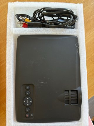 Proyector LED Negro/Plateado Nuevo