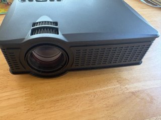 Proyector LED Negro/Plateado Nuevo