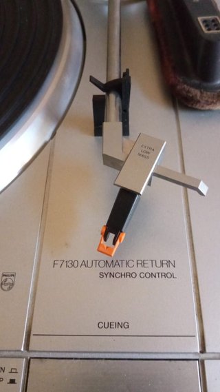 Giradischi Philips Argento e Nero