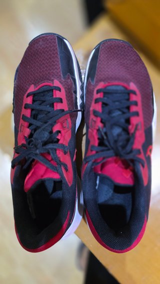 Zapatillas Nike Lebron James Negras y Rojas