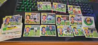 Lote de 65 cromos Liga 96-97
