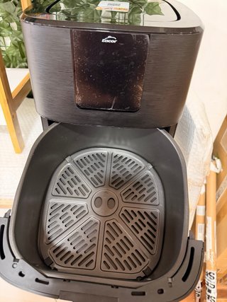 Freidora de aire Lacor con ventana