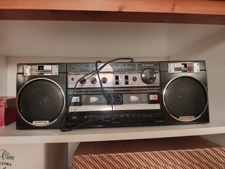 Radiocassette Sanyo M-W700K Doble Pletina Vintage