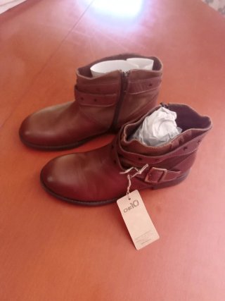 Botines CHK10 Marrón Talla 36