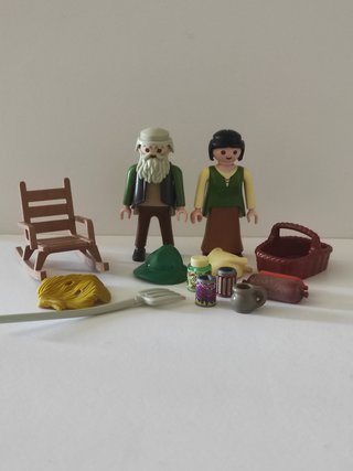 Playmobil Set 103 Abuelo de Heidi y tía Dete