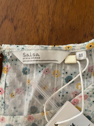 Blusa Salsa floral M