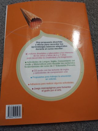 Vacaciones. 1 Primaria Matemáticas, conocimient...