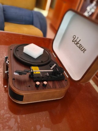 Tocadiscos VOKSUN Portátil