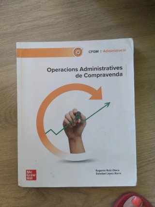 Libro Operaciones Administrativas de Compravenda