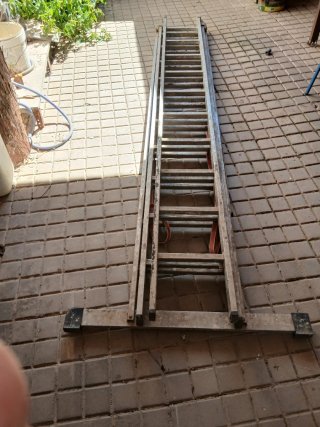 Escalera profesional 10m