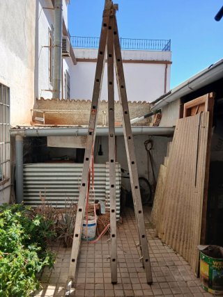 Escalera profesional 10m