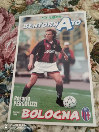 8 Cartoline Bologna FC anno 1996