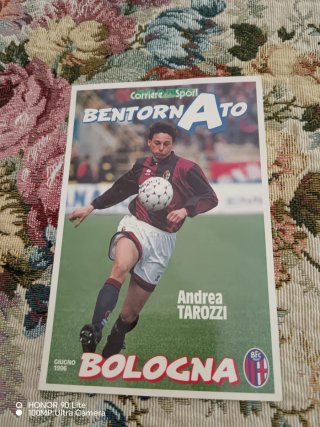 8 Cartoline Bologna FC anno 1996
