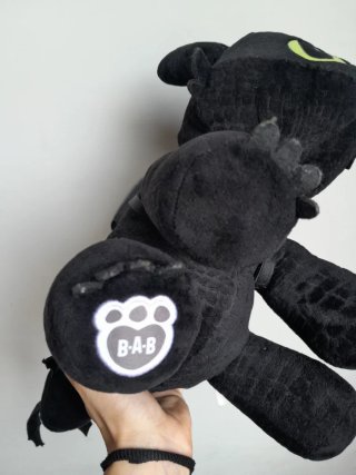 Peluche Build-A-Bear Toothless Dragon Trainer