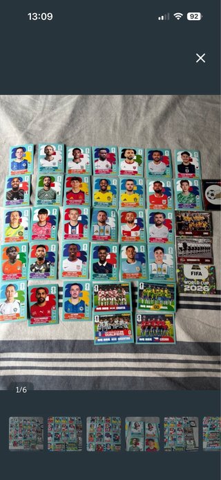 Lote cromos Mundial 2026