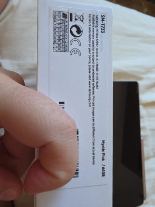 Samsung Galaxy Tab S7 FE Rosa