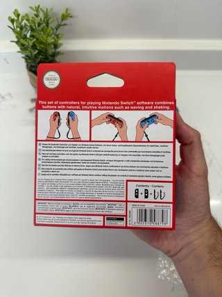 Nuevos! Joy-Cons Rojo y Azul