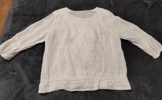 Camisa Zara Blanca Encaje Talla XS